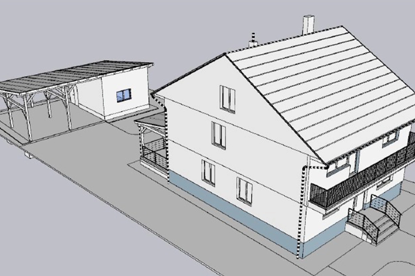 Projektovanie garaze a realizacia domu Snina Humenné Prešov Košice